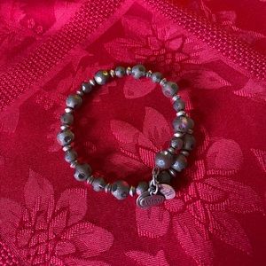 Alex and Ani Silver Bead Bracelet